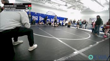 52/55 lbs Rr Rnd 2 - Caleb Wade (52), Blanchard Wrestling Club vs Bentley Story, Shelton Wrestling Academy