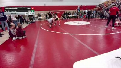 125-134 lbs Round 4 - Jack Horner, HRA vs Dalton Dobbins, Fort Morgan Wrestling Club