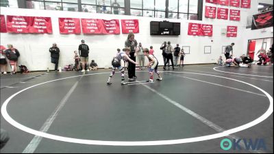 52 lbs Round Of 16 - Aiden Davis, Kingfisher YellowJackets vs Ryker Green, Lions Wrestling Academy