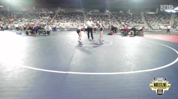 G6A-110 lbs 3rd Place Match - Rylie Hillis, NORMAN (Girls) vs Jadyn Majors, GROVE (Girls)