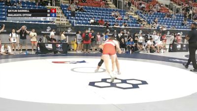 125 lbs Cons. Sub-rd Of 16 - Skylin Darnell, South Carolina vs Malakaya Ottow, Oregon
