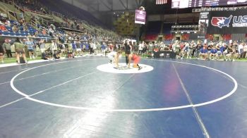 220 lbs Cons 16 #1 - Malachi Lorne, Oklahoma vs Hunter Langham, Oregon