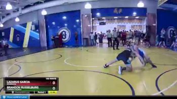 145 lbs Cons. Round 2 - Brandon Russelburg, Camden County vs Lazarus Garcia, Braddock