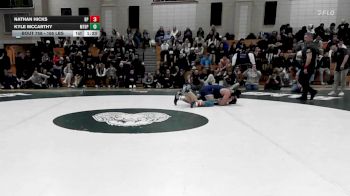 165 lbs Final - Nathan Hicks, Bristol-Plymouth vs Kyle McCarthy, Mt. Hope