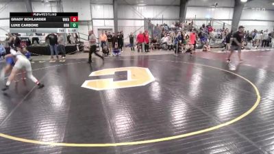 132 lbs Round 5 (8 Team) - Grady Bohlander, Wheatland vs Luke Carbone, Highlands Ranch