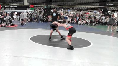 89 lbs Rr Rnd 5 - Mikey Demaine, Team Tugman - MSC vs Jameson Mix, Iron Wolves