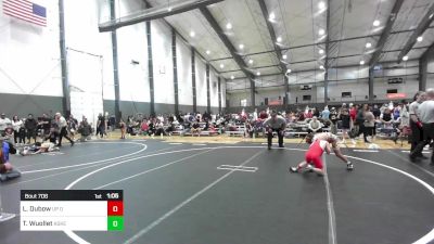 82 lbs Quarterfinal - Louis Dubow, UP Outlaws vs Tatum Wuollet, Askeo International Mat Club