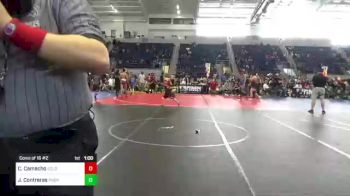 144 lbs Consi Of 16 #2 - Joseph Contreras, Pounders WC vs Cesar Camacho, Gold Rush