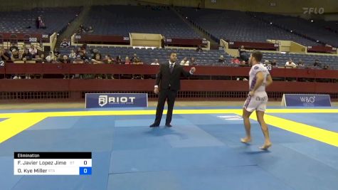 Francisco Javier Lopez Jimenez vs Ocean Kye Miller 2024 Pan IBJJF Jiu-Jitsu No-Gi Championship