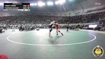 G6A-190 lbs Quarterfinal - Kunthira Gallion, Mustang-Girls vs Emery Turner, McAlester-Girls