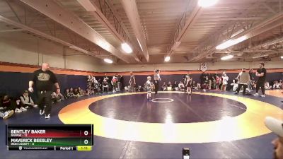 53 lbs 2nd Wrestleback (16 Team) - Bentley Baker, Ravage vs Maverick Beesley, Iron County