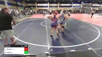 191 lbs Rr Rnd 1 - Jianna Chavez, Alpha Pack vs Alyssa Arana, San Fernando Tiger