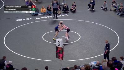1st Place Match - Sullivan Sigman, Sturgis Brown vs Caden Roe, West Central