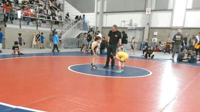 62 lbs Cons. Sub-semis - Seth Mattox, Scrap Yard Garage Wrestling vs Kane Ragsac, Mat Rats Rebooted Wrestling