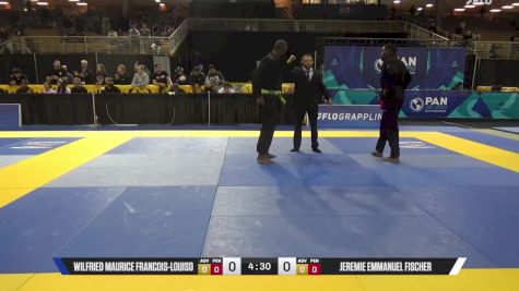 Jeremie Emmanuel Fischer vs Wilfried Maurice Francois-Louiso 2025 Pan Jiu Jitsu IBJJF Championship