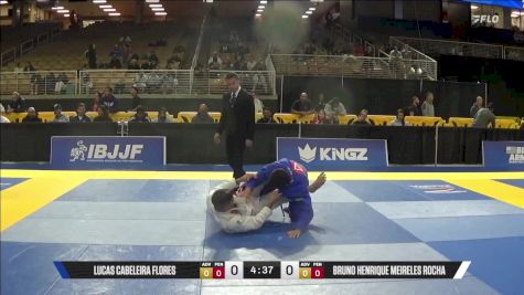 Bruno Henrique Meireles Rocha vs Lucas Cabeleira Flores 2025 Pan Jiu Jitsu IBJJF Championship
