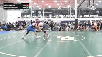 287 lbs Rr Rnd 1 - REAGAN DILLON, State College - HS vs Brandon McEntire, Northampton - HS