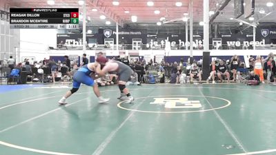 287 lbs Rr Rnd 1 - REAGAN DILLON, State College - HS vs Brandon McEntire, Northampton - HS