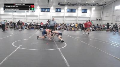 138 lbs Round 3 (6 Team) - Braiden Weaver, Garnett Trained vs Logan Peagler, All American