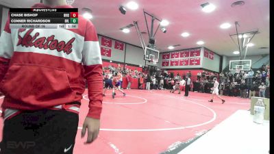 126 lbs Round Of 16 - Chase Bishop, Bristow vs Conner Richardson, Bartlesville