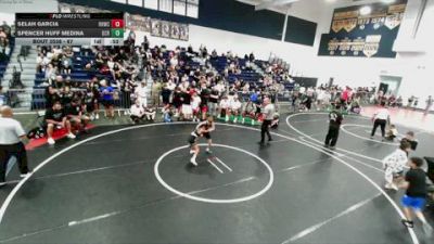 67 lbs Champ. Round 1 - Spencer Huff Medina, OCRTC vs Selah Garcia, Rough House Wrestling Club