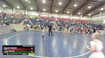 77 lbs 5th Place Match - Kellen Fender, Idaho vs Cash Miller, Alaska