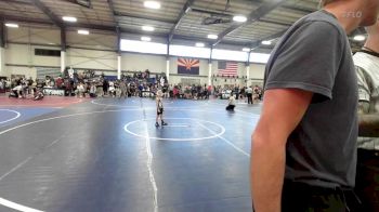 98 lbs Rr Rnd 4 - Tyler Kilpatrick, AZ Tilters vs Owen Parks, Brighton Wrestling