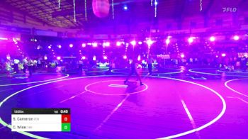 130 lbs Consi Of 16 #2 - Sawyer Cameron, 208 Badgers vs Carter Wise, Liberty Common