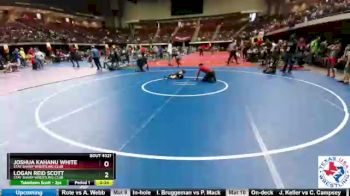 35 lbs Cons. Round 2 - Logan Reid Scott, Stay Sharp Wrestling Club vs Joshua Kahanu White, Stay Sharp Wrestling Club