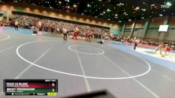 150 lbs Cons. Round 2 - Brody Preisendorf, Redwood -Visalia vs Isaac Le Blanc, Golden Valley (Merced)