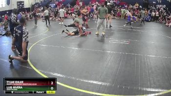 67/72 Quarterfinal - Tyjae Ehlke, Mighty Warriors Wrestling Acad vs Luis Rivera, Unattached