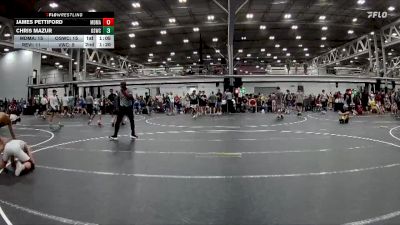 138 lbs Round 2 (4 Team) - James Pettiford, Maryland Mallets vs Chris Mazur, Orchard South WC