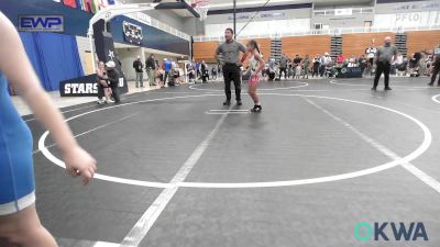 60-66 lbs Rr Rnd 1 - Kinsley Ontiveros, Texas Elite vs Gemma Smith, Lions Wrestling Academy