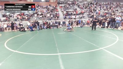 50 kg 3rd Place Match - Christina Estrada, Dethrone Wrestling Club vs Jaclyn Bouzakis, Wyoming Seminary