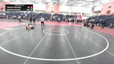 141 lbs Quarterfinal - Michael Santore, Oswego State vs Trevor Cortright, Oneonta State