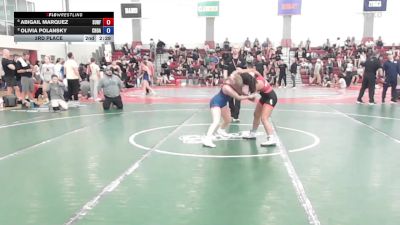 102 lbs 3rd Place - Abigail Marquez, Surfside X vs Olivia Polansky, Choate Rosemary Hall