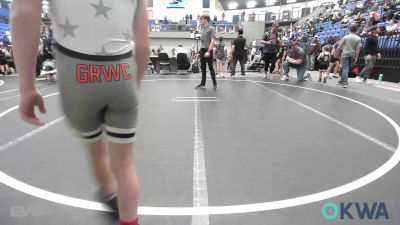 84 lbs Rr Rnd 5 - Kordell Burns, Grover Rains Wrestling Club vs Ryker Collier, Morrison Takedown Club