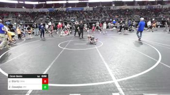 53 lbs Consolation - Jack Stortz, Orange Crush vs Zachary Dawejko, Panther Youth Wrestling