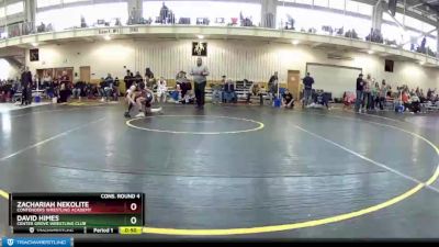 92 lbs Cons. Round 4 - David Himes, Center Grove Wrestling Club vs Zachariah Nekolite, Contenders Wrestling Academy