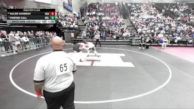 5A 215 lbs Champ. Round 1 - Kaleb Djambov, Viewmont vs Porter Call, Box Elder