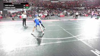 95 lbs Cons. Round 2 - Jordan Crump, Wisconsin vs Kody Belter, Athens
