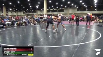 190 lbs Round 4 (6 Team) - Jonas Watkins, Team Chattanooga vs Cayden Ervin, Techfall Black