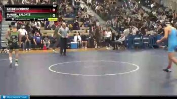 120 lbs Champ. Round 1 - Manuel Saldate, Slam! Nevada vs Kayden Cortez, Foothill