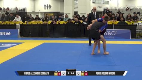 Asher Joseph Moore vs Chase Alexander Colbath 2025 World IBJJF Jiu-Jitsu No-Gi Championship