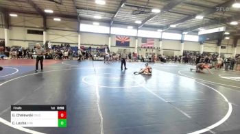 126 lbs Final - Gage Chelewski, Colorado Outlaws vs Caden Leyba, Stingrays