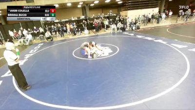 105 lbs Semifinal - Averi Colella, Unattached vs Brissia Bucio, Unattached