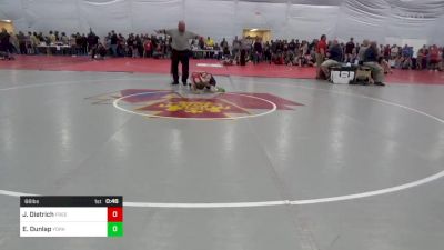 66 lbs Quarterfinal - Jackson Dietrich, Freedom vs Ethan Dunlap, York