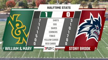 Replay: William & Mary vs Stony Brook | Nov 2 @ 1 PM