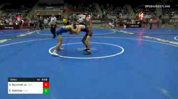 125 lbs Consolation - David Lee Burchett Jr., Toss Em Up vs Eli Ramirez, Duncan Demons WC