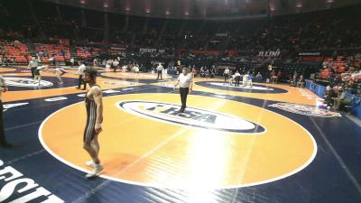3A 157 lbs Champ. Round 1 - Cameron Engels, Bartlett vs Nolan Vogel, Joliet (Catholic Academy)